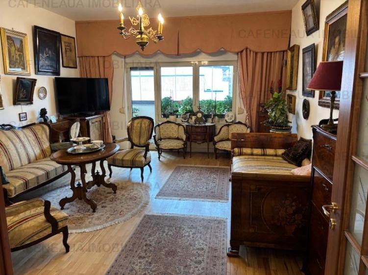 Apartament cu 3 camere decomandat, mobilat în Kiseleff