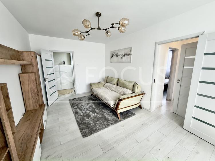 Apartament cu 3 camere semidecomandat, mobilat în Dorobanți