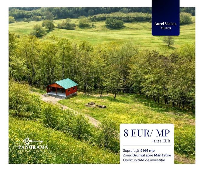 Teren agricol extravilan de 5144 mp, în Aurel Vlaicu