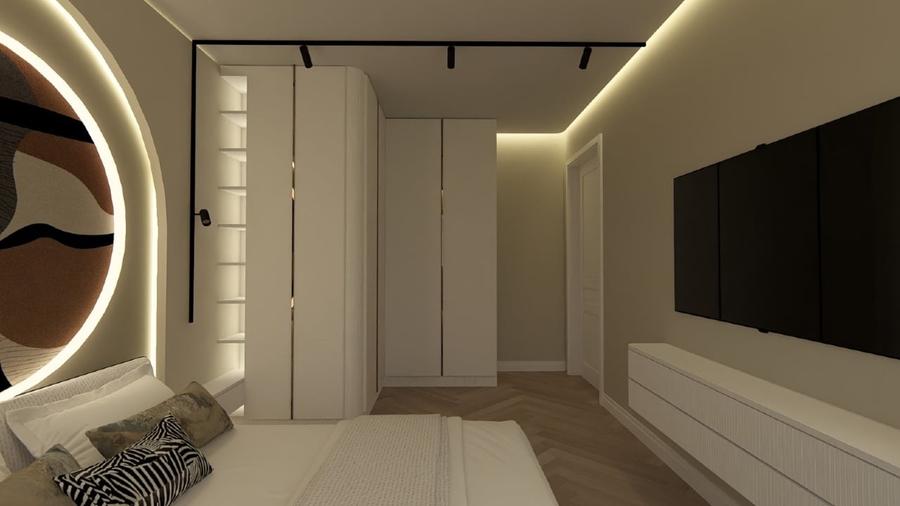 Apartament cu 2 camere semidecomandat în Tudor