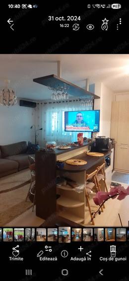Apartament cu 2 camere decomandat în Central