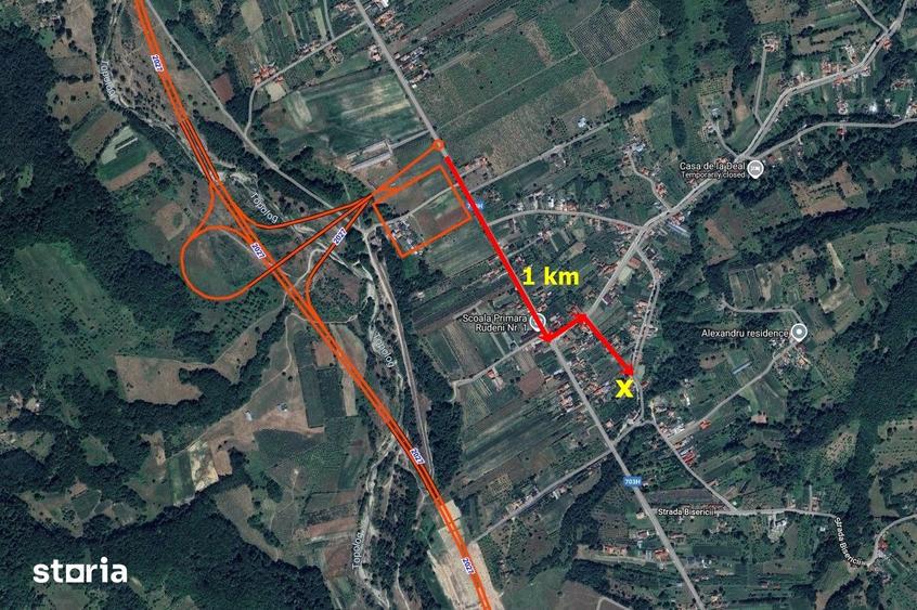 Casă cu 6 camere cu Teren 1289 Mp în Țițești