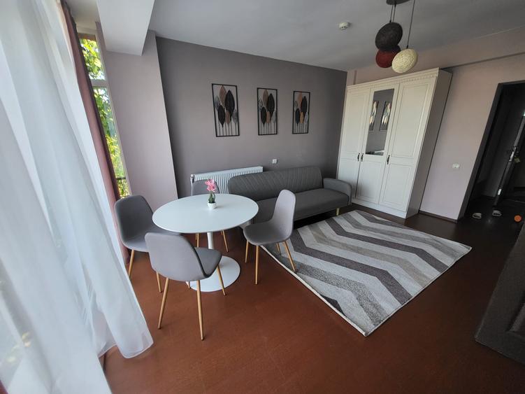Apartament cu 2 camere semidecomandat, mobilat în Bucium