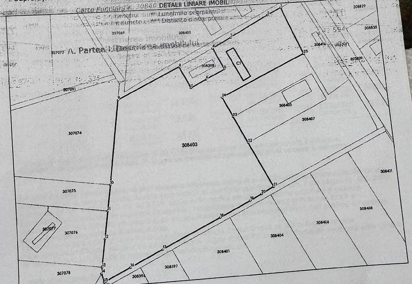 Teren de 17400 mp, în Bata
