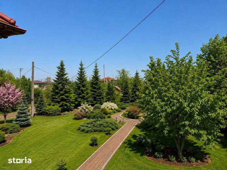 Casă cu 10 camere cu Teren 8000 Mp în Ciorogârla