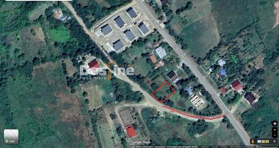 Teren Construcții intravilan de 456 mp, în Găureni