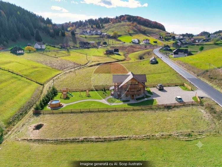 Teren Construcții intravilan de 4000 mp, în Fundata