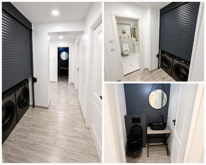 Apartament cu 3 camere decomandat, mobilat în Peninsula