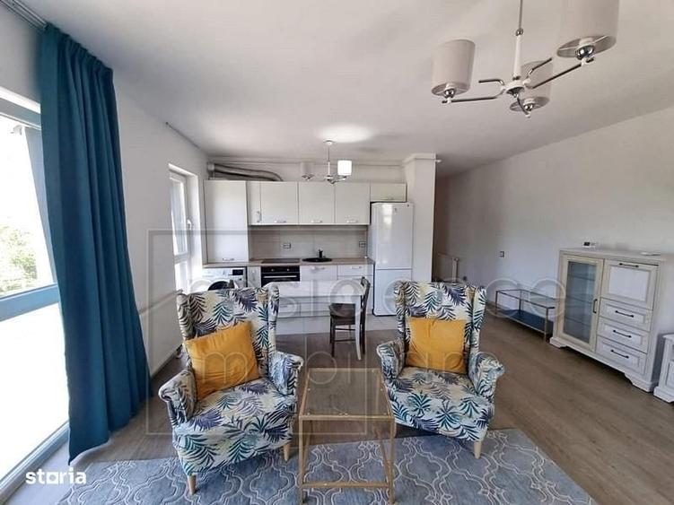 Apartament cu 2 camere semidecomandat, mobilat în Iris