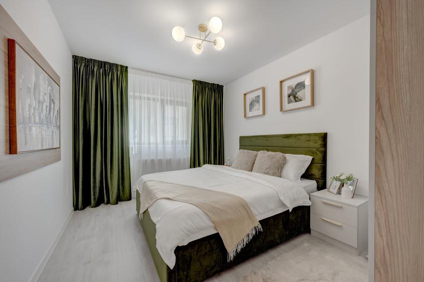 Apartament cu 2 camere semidecomandat, mobilat în Industriilor