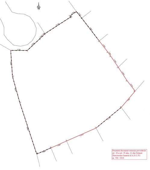 Teren Construcții intravilan de 1226 mp, în P-ța Victoriei