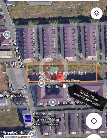 Spațiu comercial, de 69 mp, în Militari