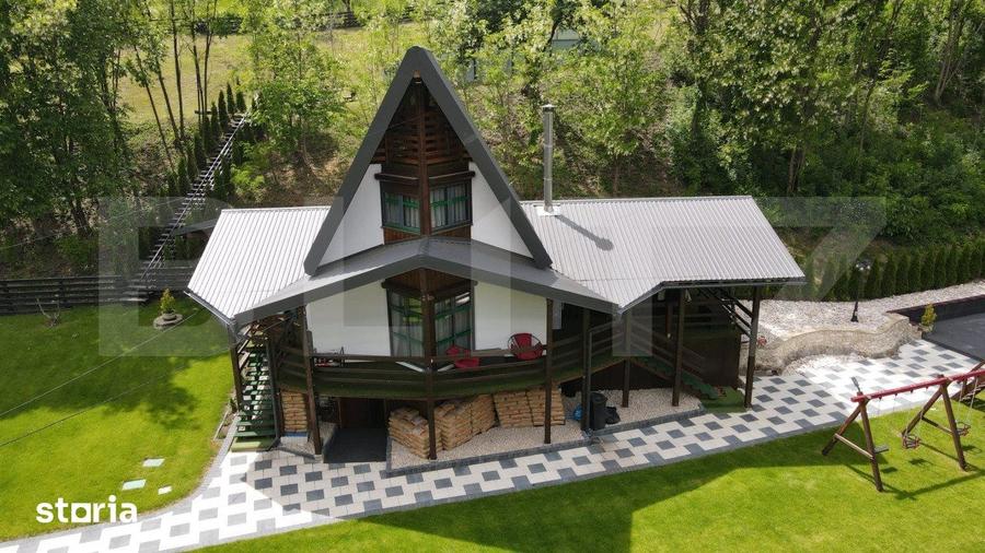 Casă cu 3 camere cu Teren 12000 Mp în Stremț
