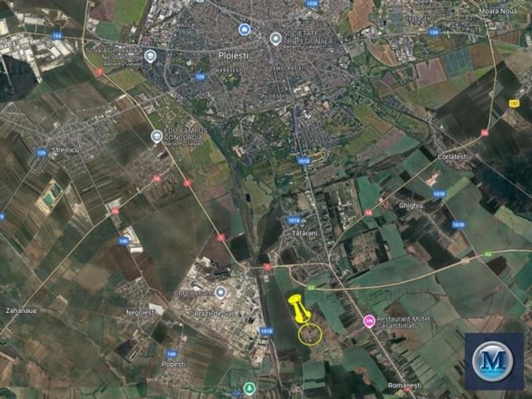 Teren Construcții intravilan de 61124 mp, în Exterior Sud