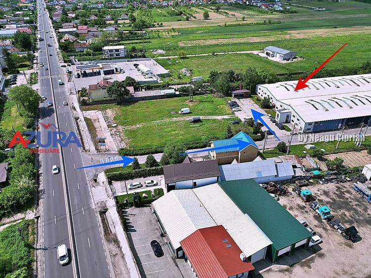 Spațiu industrial, de 1,800 mp, în Mărăcineni