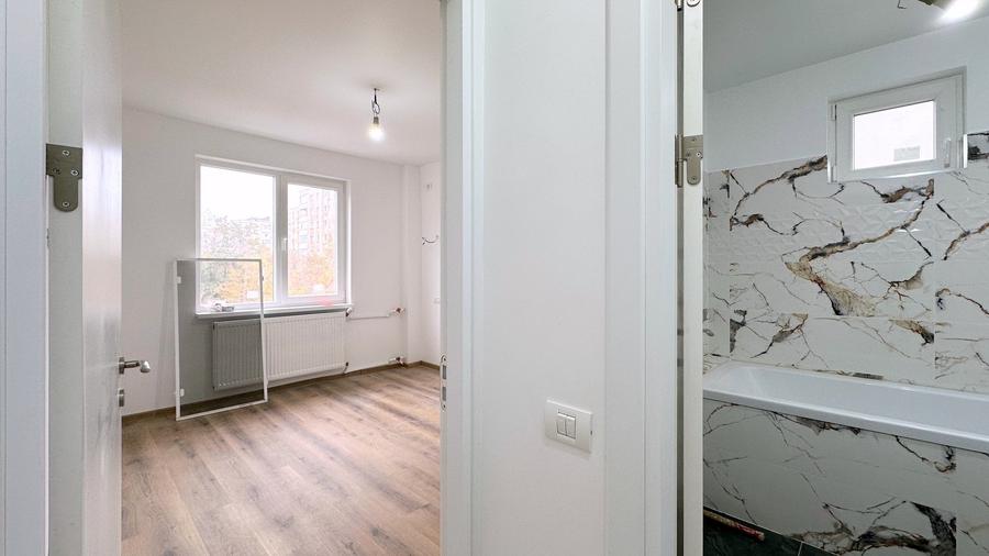 Apartament cu 3 camere semidecomandat în Crângași