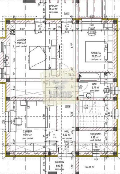 Casă individuală cu 5 camere cu Teren 500 Mp în Exterior Est