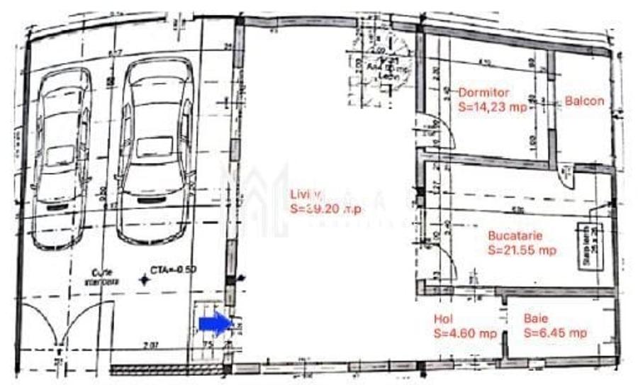 Casă cu 4 camere cu Teren 210 Mp în Cristian