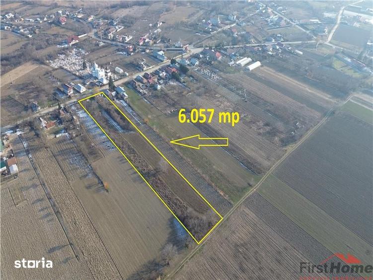 Teren de 6057 mp, în Vânători