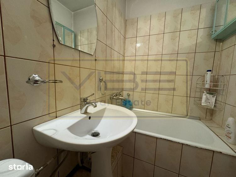 Apartament cu 2 camere semidecomandat, mobilat în Central