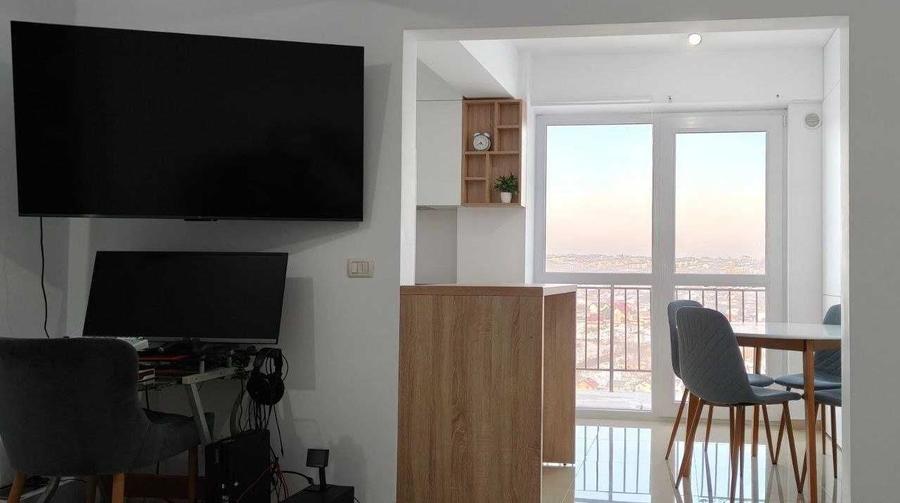Apartament cu 2 camere semidecomandat în Valea Lupului