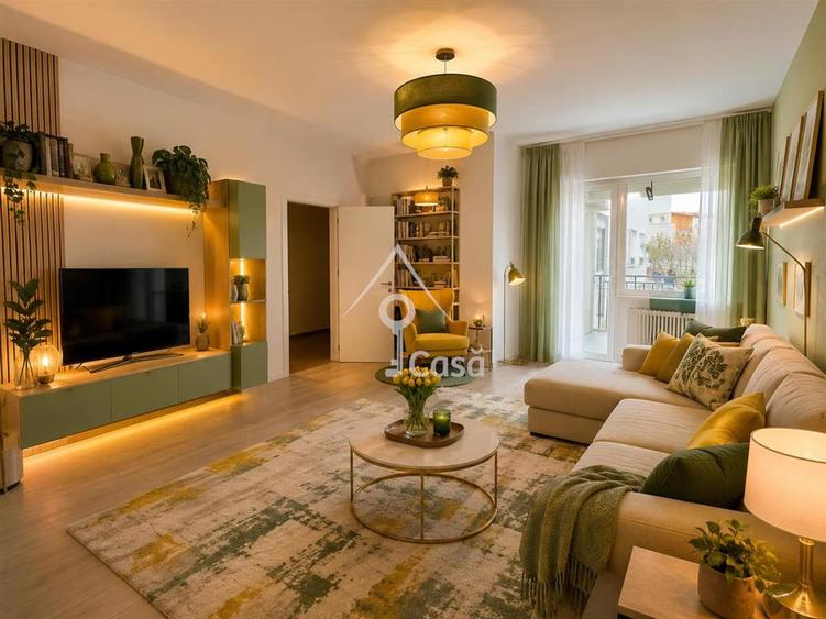 Apartament cu 3 camere decomandat în Berceni