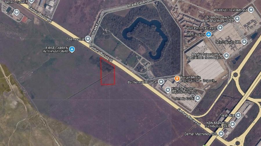 Teren agricol intravilan de 15350 mp, în Nord