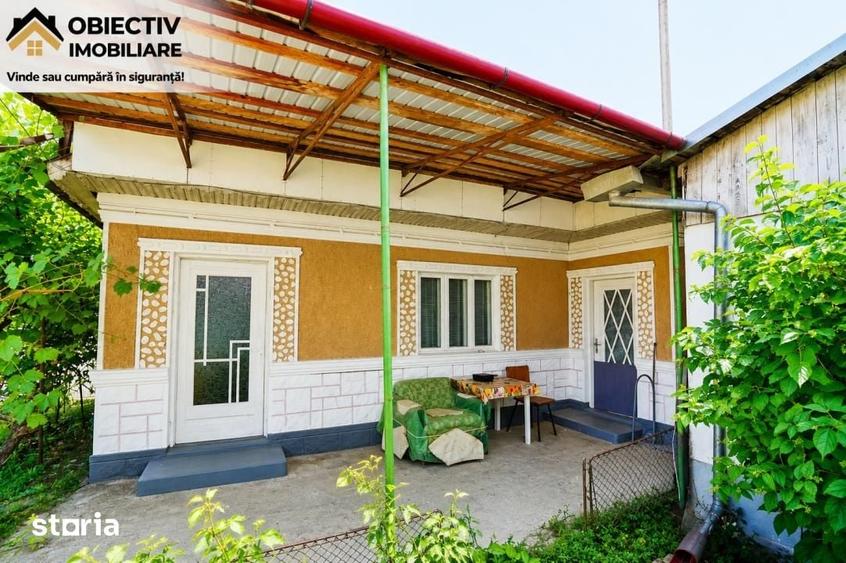 Casă cu 2 camere cu Teren 380 Mp în Central