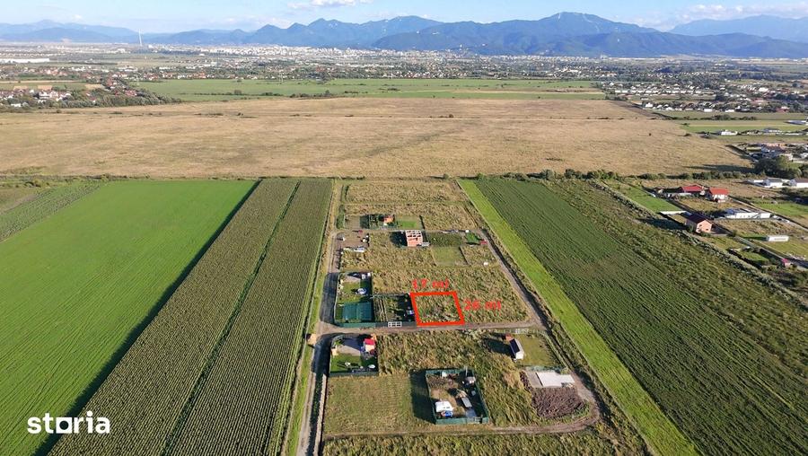 Proprietar Teren constructii 439 mp Brasov | PUZ si curent la teren - 1