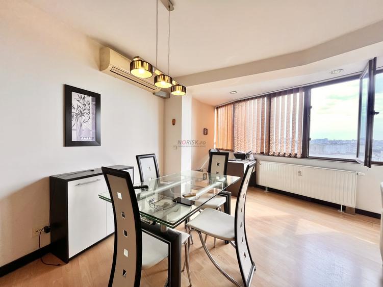 Apartament cu 3 camere semidecomandat, mobilat în Tineretului