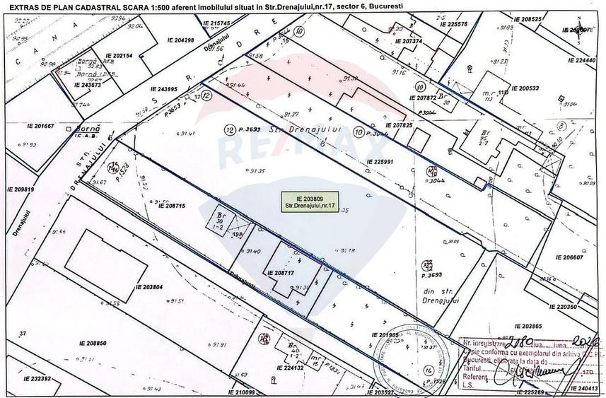Teren Construcții intravilan de 1928 mp, în Militari