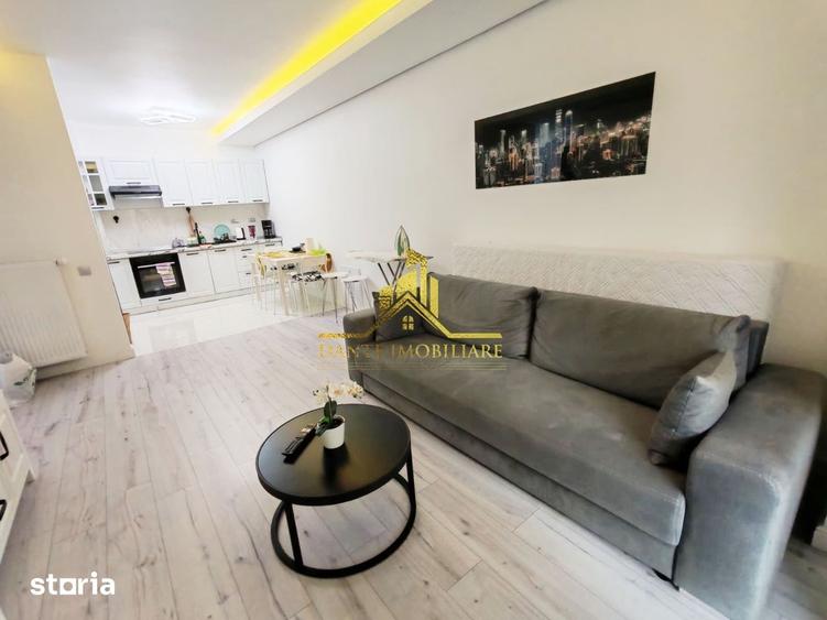 Apartament cu 2 camere semidecomandat, mobilat în Între Lacuri
