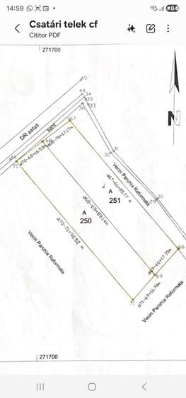 Teren agricol intravilan de 1500 mp, în Cetariu