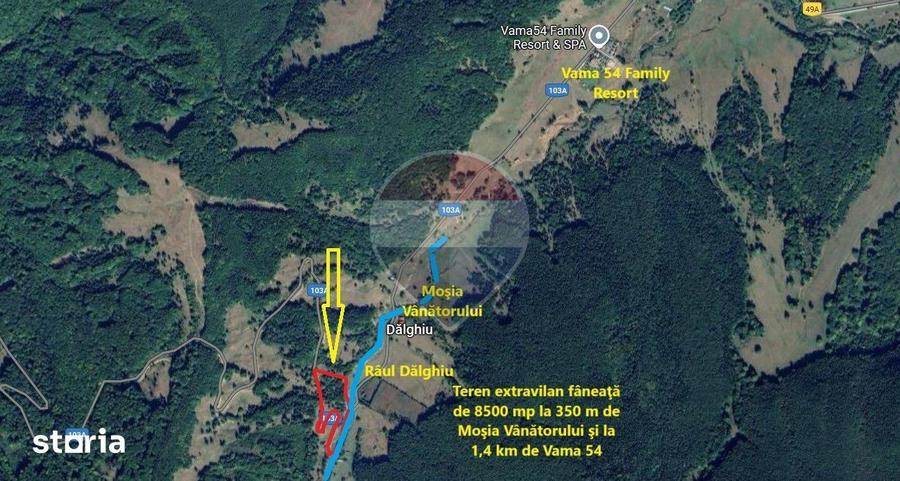 Teren de 8500 mp, în Tărlungeni
