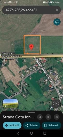 Teren agricol extravilan de 8000 mp, în Central