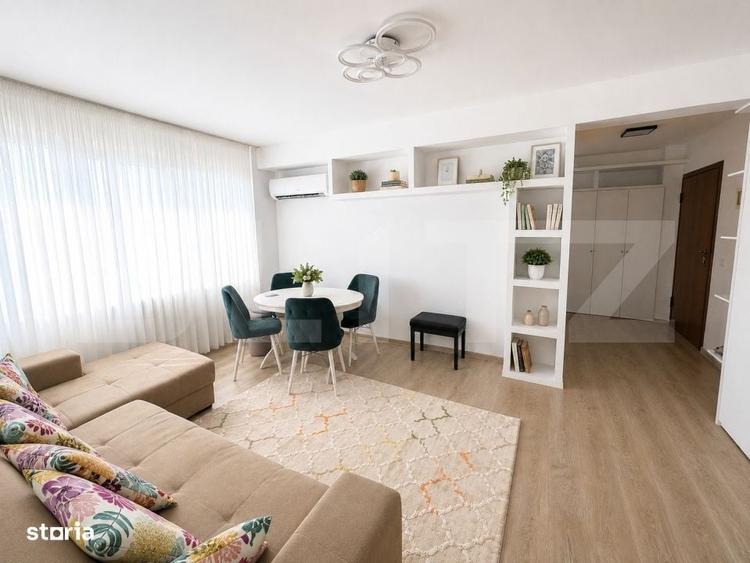 Apartament cu 2 camere semidecomandat în Obcini