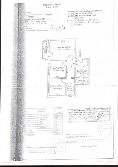 Apartament cu 3 camere, mobilat în Central