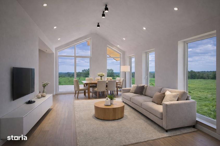 Casa noua cu terasa panoramica si vedere asupra orasului - 7