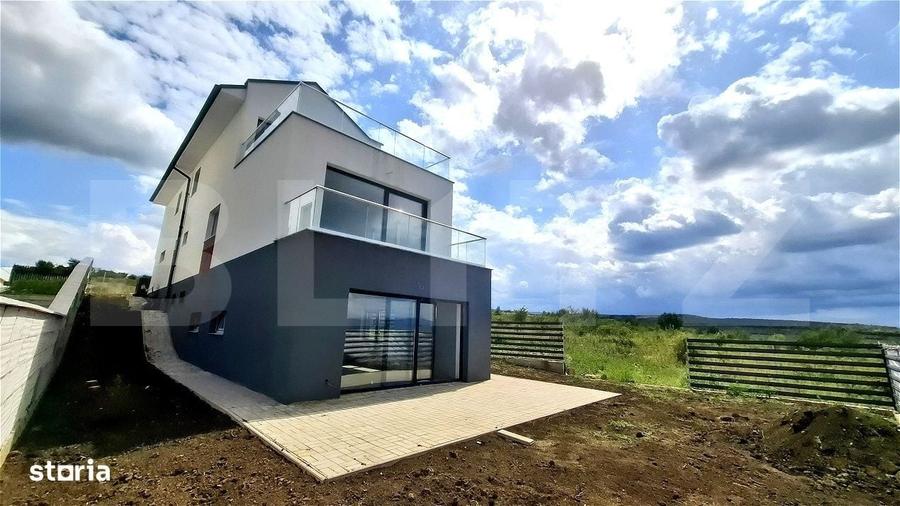Casa NZEB A+ , 195.6 mp utili, Panouri & Pompa Caldura, panorama Super - 1