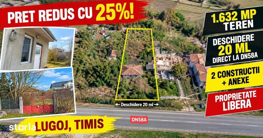 Casă cu 5 camere cu Teren 1632 Mp în Central
