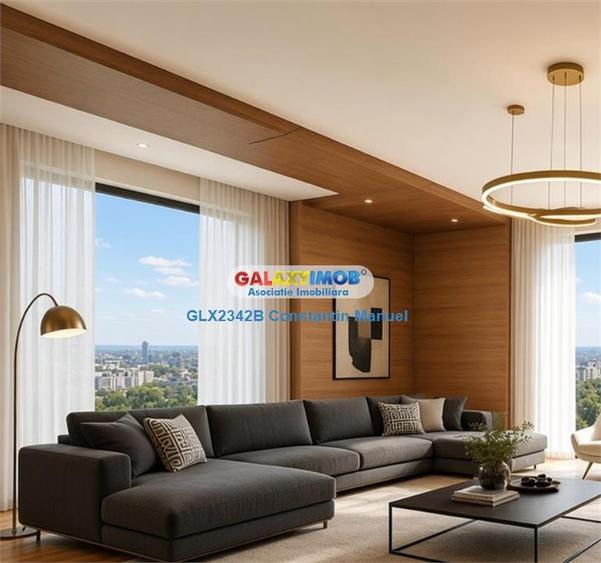Apartament cu 3 camere decomandat în Herăstrău
