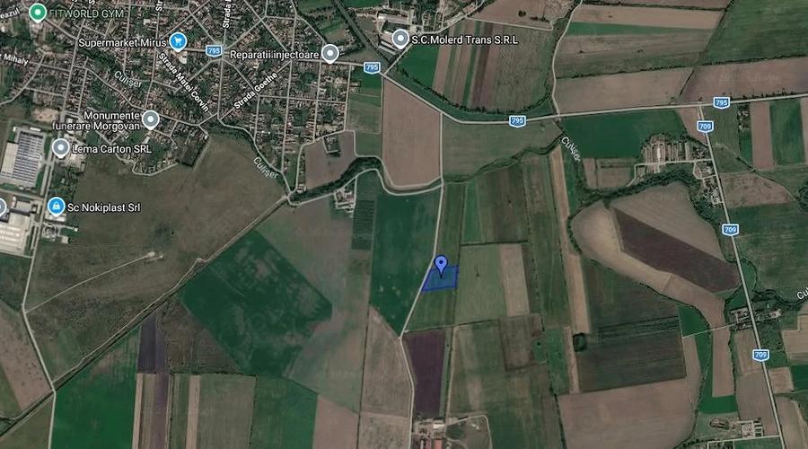 Teren arabil la Salonta 7,44 Ha - 1