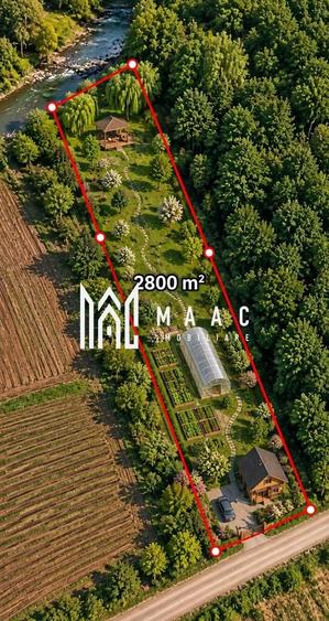 Teren agricol extravilan de 2800 mp, în Daia