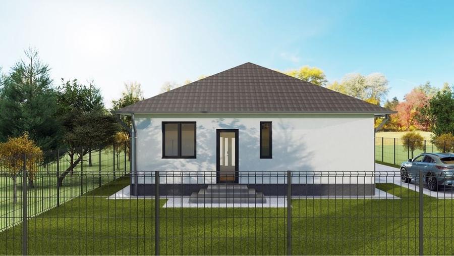 Casă cu 3 camere în Sânpetru