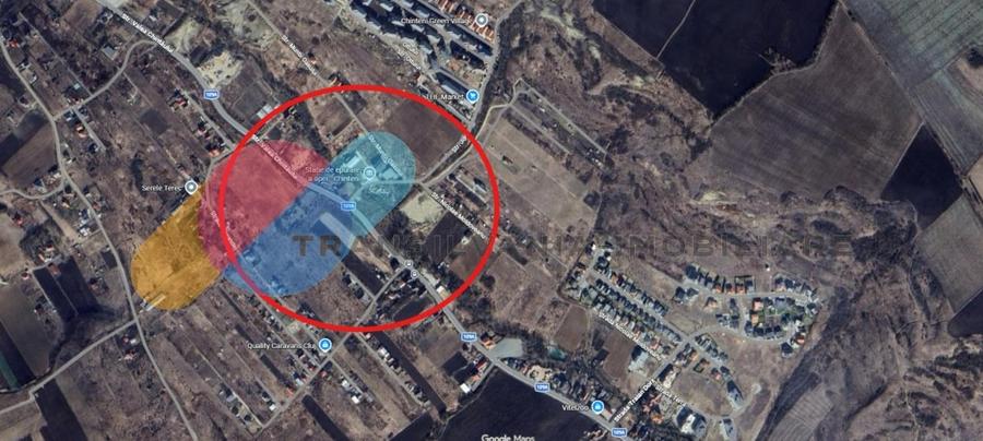 Teren Construcții extravilan de 1650 mp, în Iris