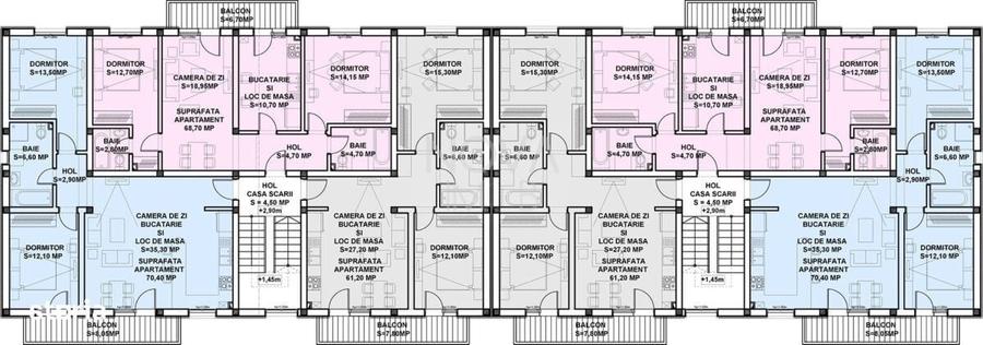 Apartament cu 3 camere în Șelimbăr