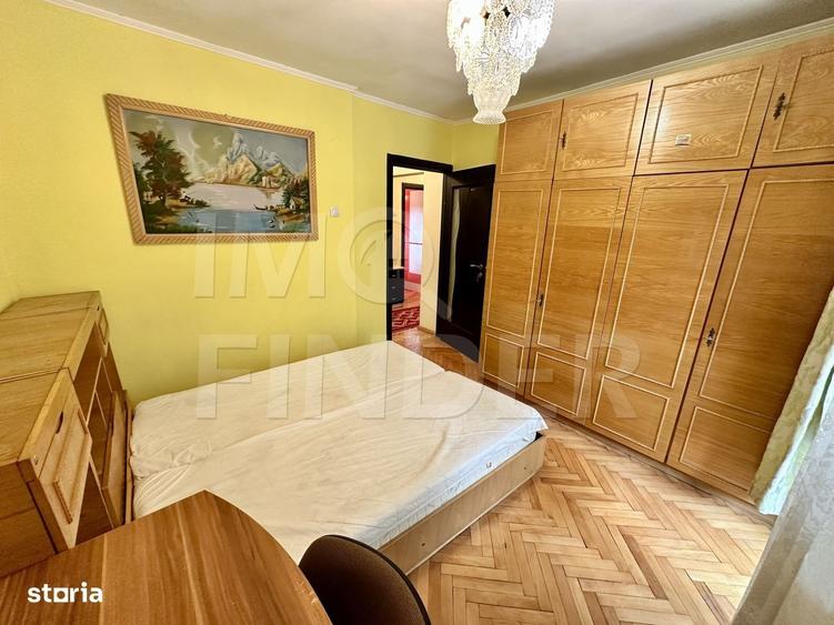 Apartament cu 3 camere decomandat, mobilat în Mărăști