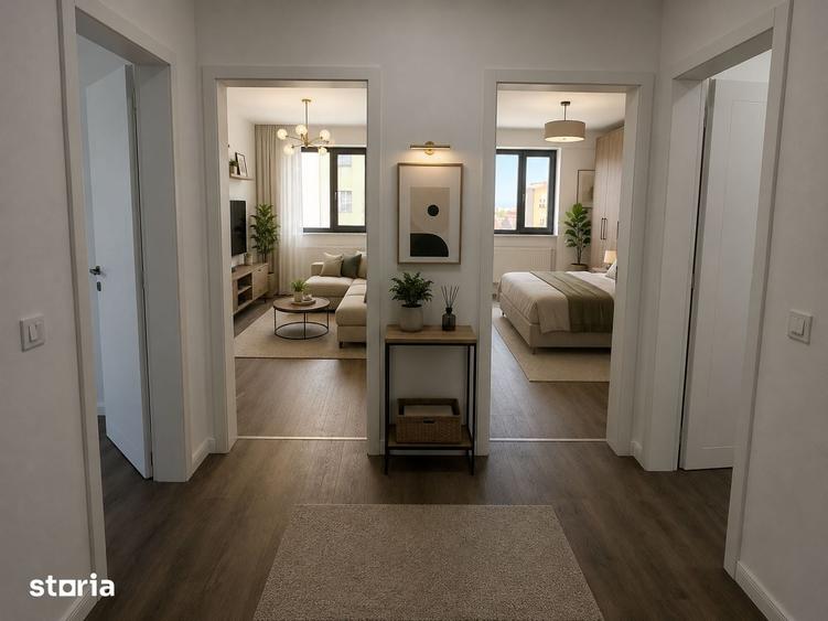 Apartament cu 3 camere decomandat în Central