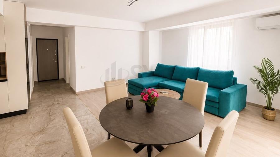 Apartament cu 2 camere semidecomandat, mobilat în Floreasca