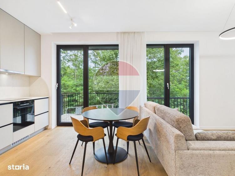 Apartament 2 camere, vedere la padure, complet mobilat | Amber Forest - 20